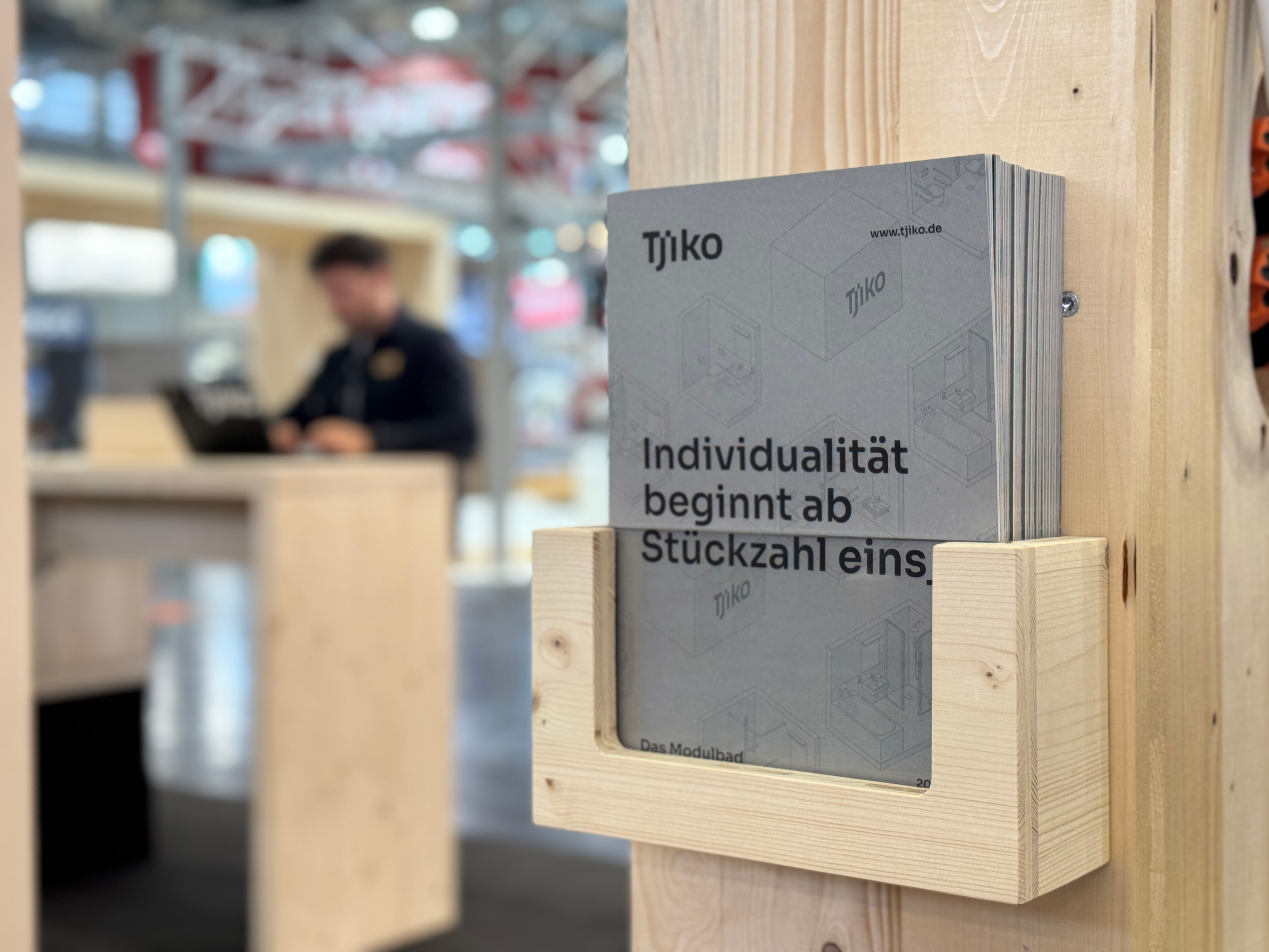 Tjiko-Stand am Holzbautag